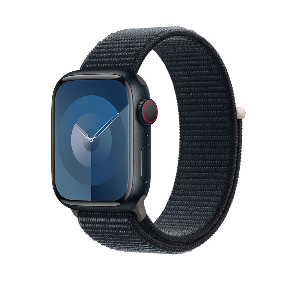 Apple Watch Series 9 Cellular 45mm Midnight Alu Case w Midnight Sport Loop