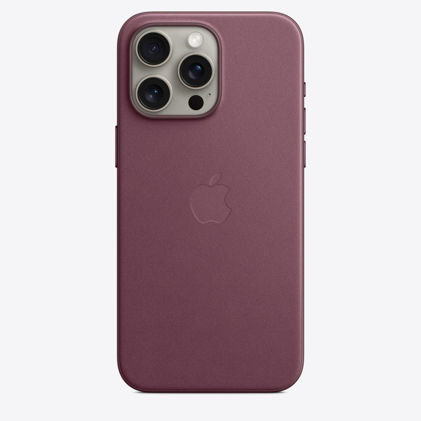 Apple iPhone 15 Pro Max FineWoven Case w MagSafe - Mulberry