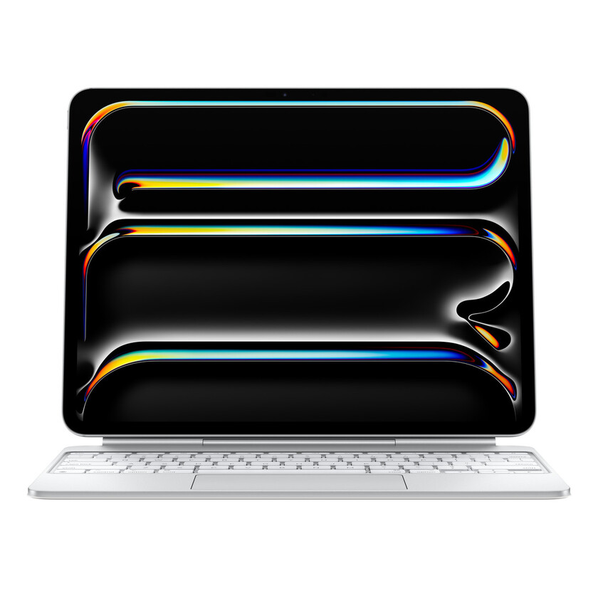 Magic Keyboard for iPad Pro 13-inch (M4) - Bulgarian - White