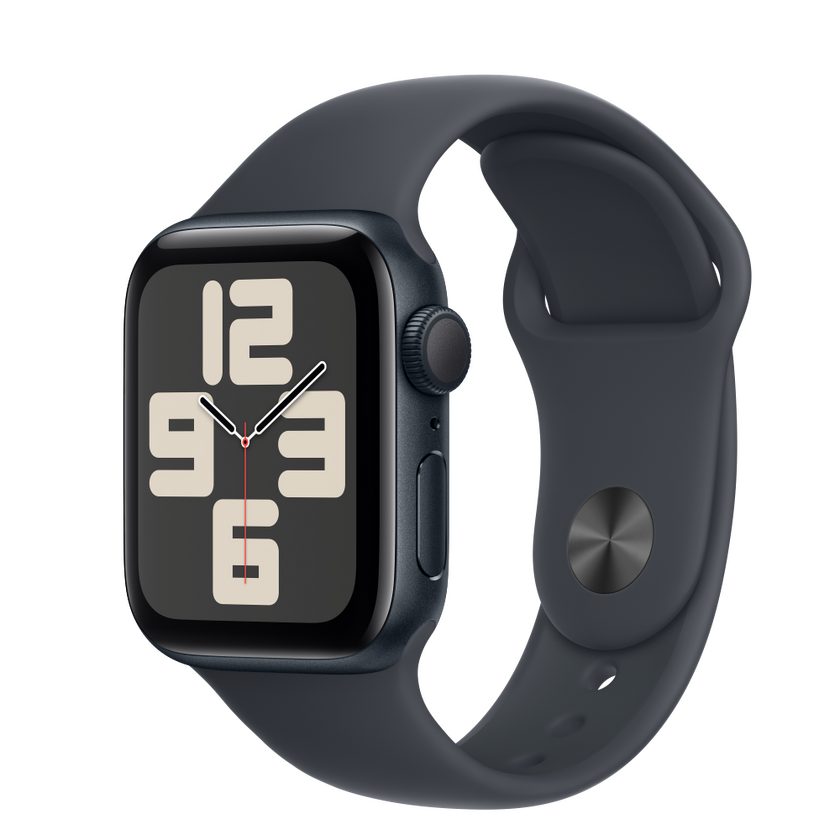 Apple Watch SE2 v3 GPS 40mm Midnight Alu Case with Midnight Sport Band - S/M