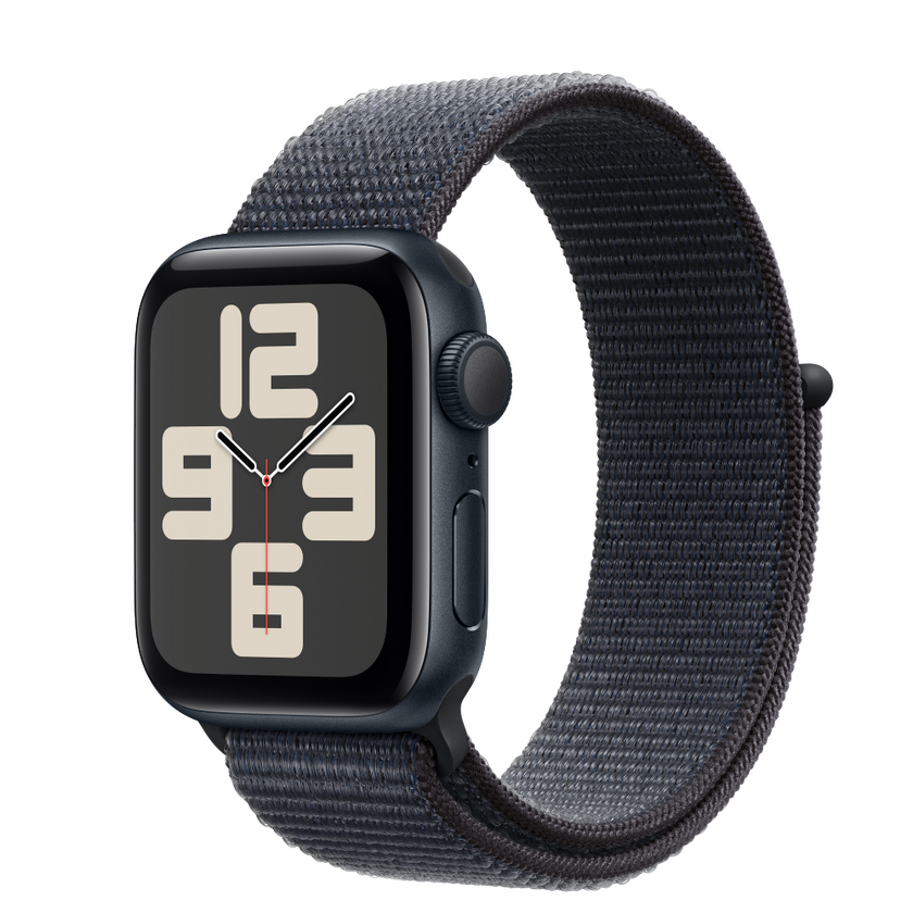 Apple Watch SE2 v3 GPS 40mm Midnight Alu Case with Ink Sport Loop