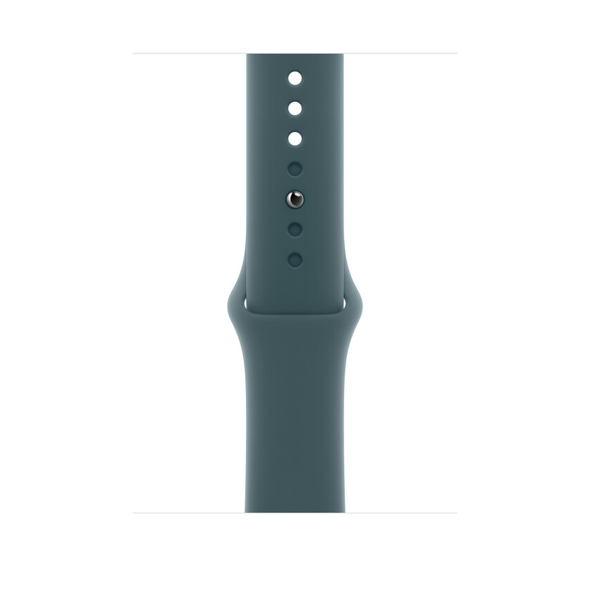 Apple Watch 46mm Sport Band: Lake Green Sport Band - M/L (Seasonal)