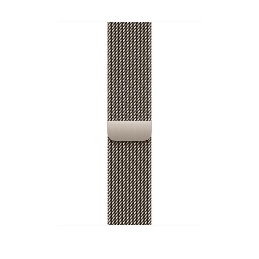 Apple Watch 46mm Milanese Loop: Natural Milanese Loop - M/L