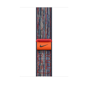 Apple Watch 46mm Nike Sport Loop: Blue/Red Nike Sport Loop