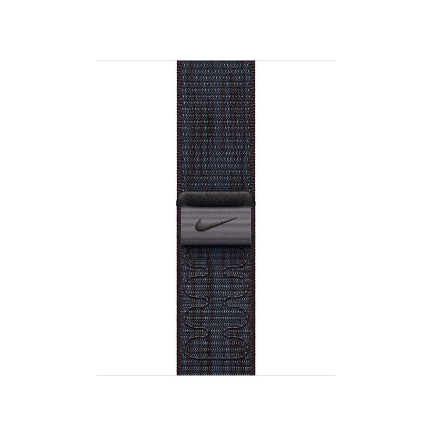Apple Watch 42mm Nike Sport Loop: Black/Blue Nike Sport Loop