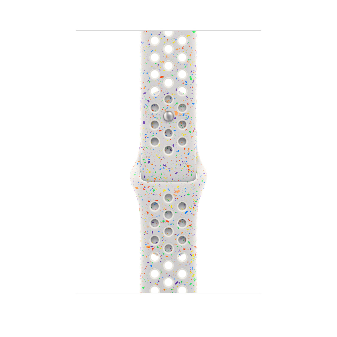 Apple Watch 46mm Nike Sport Band: Pure Platinum Nike Sport Band - S/M