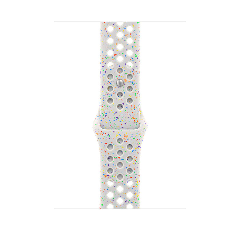 Apple Watch 46mm Nike Sport Band: Pure Platinum Nike Sport Band - S/M
