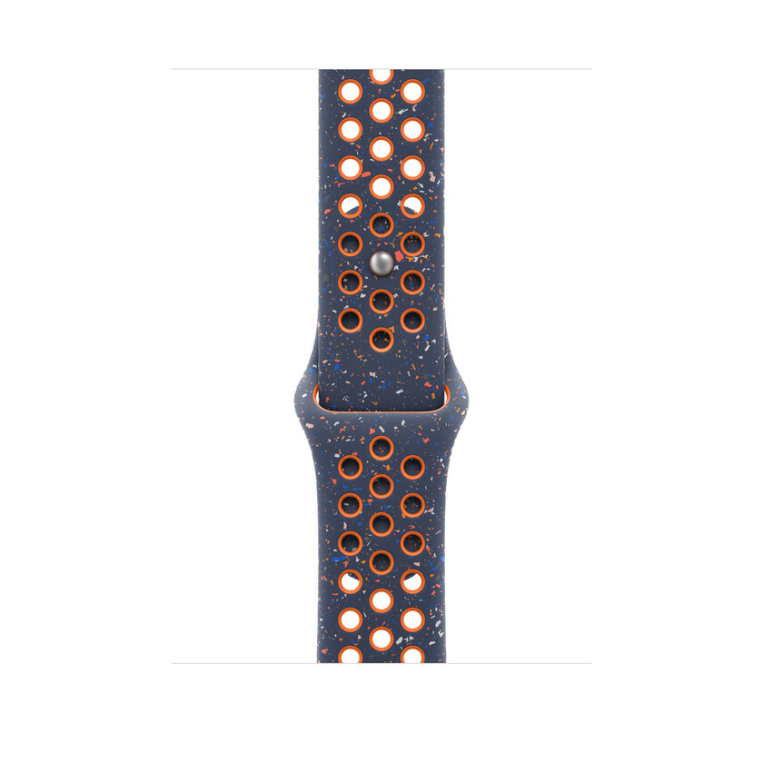 Apple Watch 46mm Nike Sport Band: Blue Flame Nike Sport Band - M/L