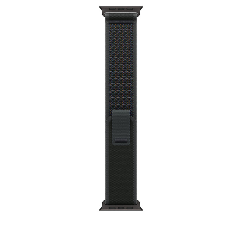 Apple Watch 49mm Loop: Black Trail Loop - S/M - Black Titanium Finish
