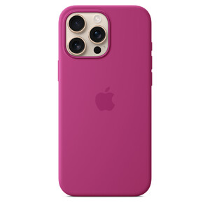 Apple iPhone 16 Pro Max Silicone Case with MagSafe - Fuchsia (Seasonal)