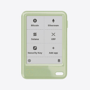 Ledger Nano Gen 5 including Ledger Recovery Key - Matcha Green