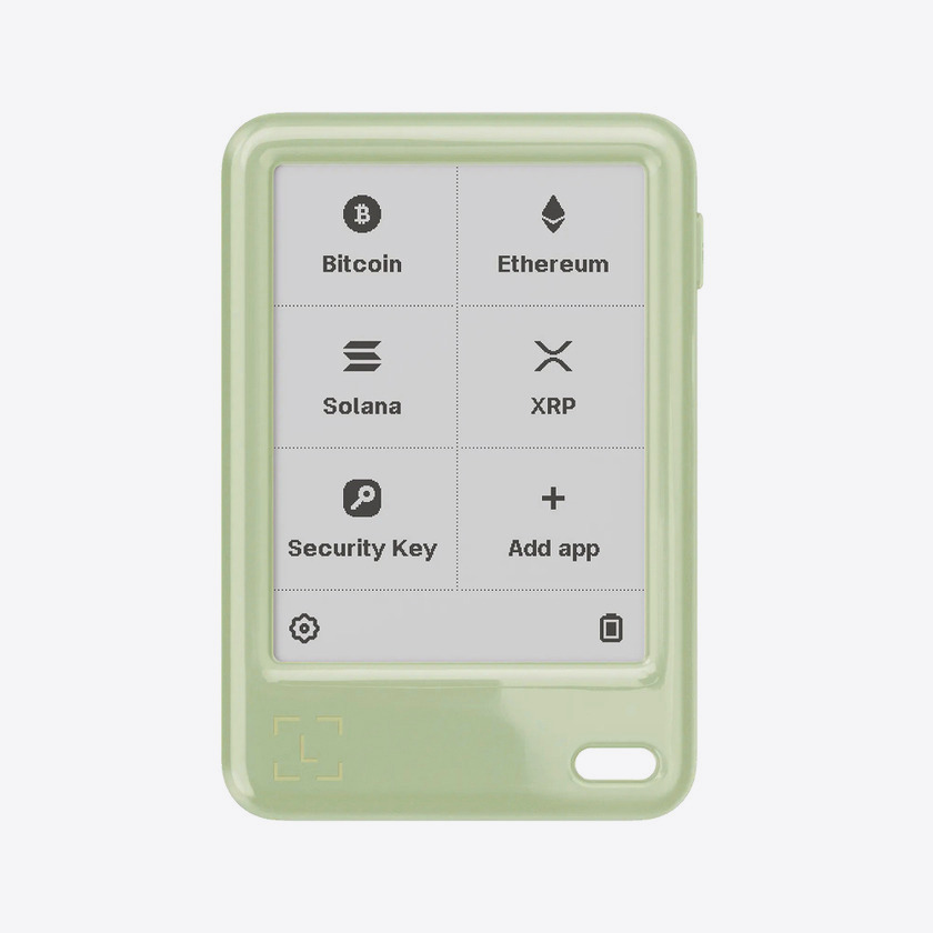 Ledger Nano Gen 5 including Ledger Recovery Key - Matcha Green
