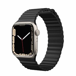 NextOne 42/44mm Apple Watch Leather Loop - Black