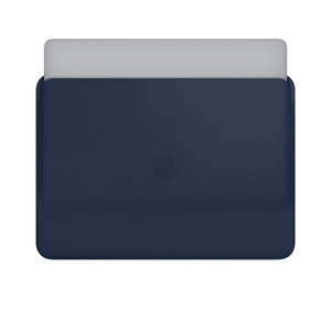 Apple Leather Sleeve за MacBook Pro 13” Midnight Blue