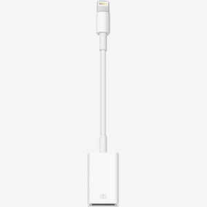 Apple Lightning to USB camera adapter
