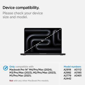 Spigen Urban Fit Case for MacBook Pro 14" M4 Pro / M4 Max (2024)