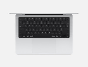MacBook Pro 14" 2024 с Apple M4 с 10-core CPU и 10-core GPU, 16GB RAM, 512GB SSD - Silver, Intl. Engl. клавиатура