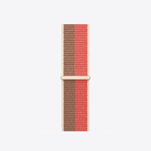 Apple Watch Pink Pomelo/Tan Sport Loop Regular 41mm
