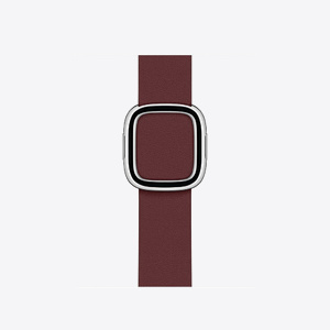 Apple Watch 40mm Band Garnet Modern Buckle Medium (Seasonal Fall 2020)