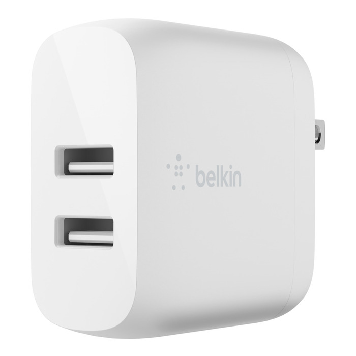 belkin Dual USB-A Wall Charger 24W