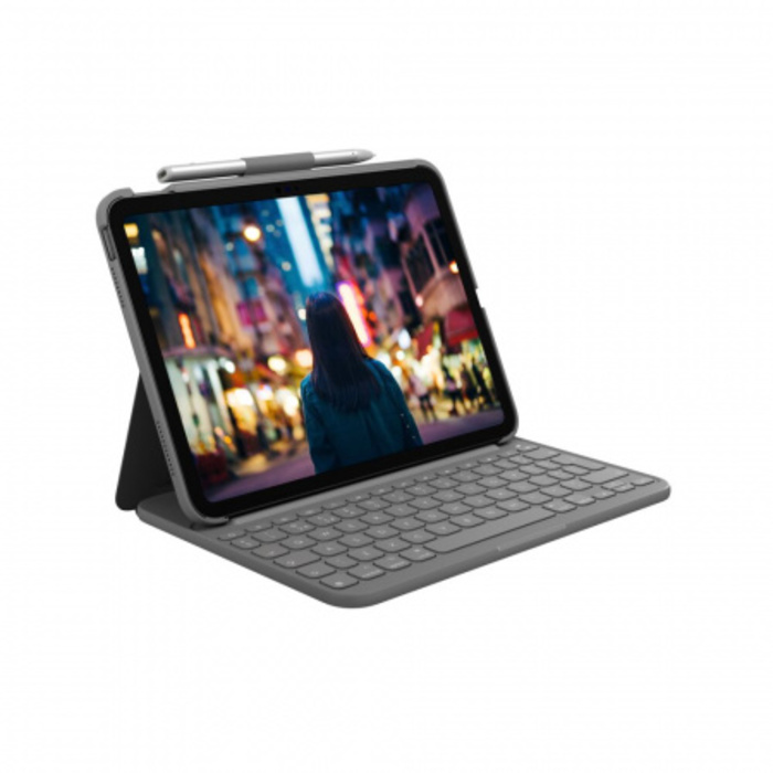 Logitech Slim Folio for iPad (10th gen) - Grey US