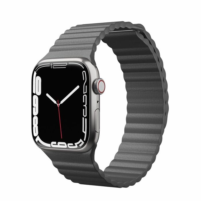 NextOne 42/44mm Apple Watch Leather Loop - Stone