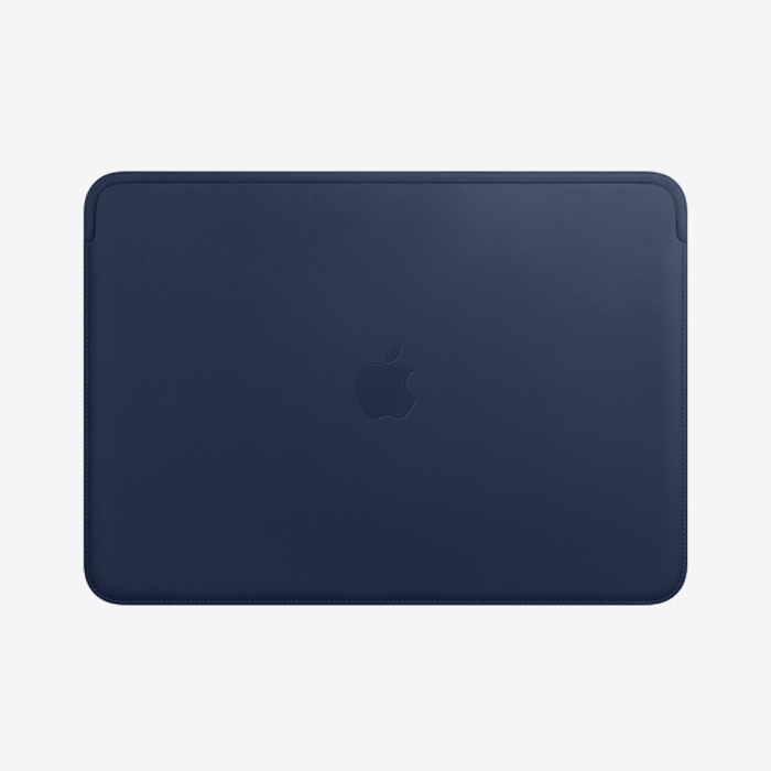 Apple Leather Sleeve за MacBook Pro 13” Midnight Blue