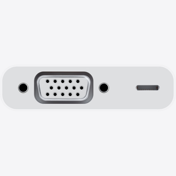 Apple Lightning to VGA adapter