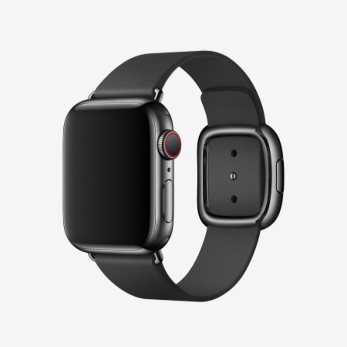 Apple Watch 40mm Band Black Modern Buckle Medium
