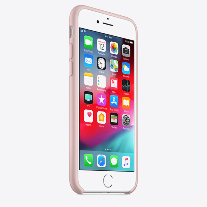 Apple iPhone 8, iPhone 7 Silicone Case Pink Sand