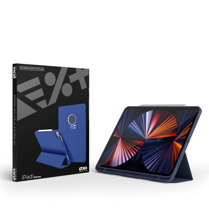 NextOne RollCase for iPad Pro 12.9" (4th and 5th gen.) - Blue