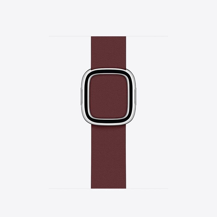 Apple Watch 40mm Band Garnet Modern Buckle Large (Seasonal Fall 2020)