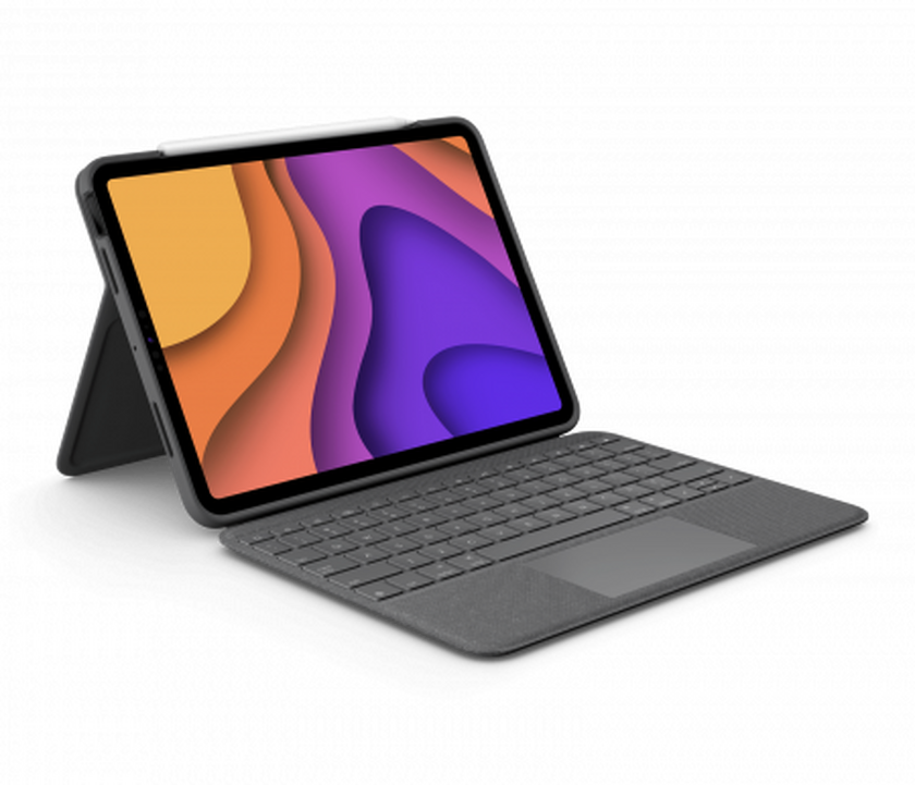 Logitech Folio Touch for iPad Air 10.9" (4th gen.) - Oxford Grey - UK