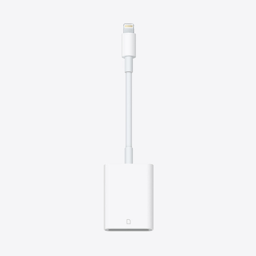 Apple Lightning to SD Card Camera Reader