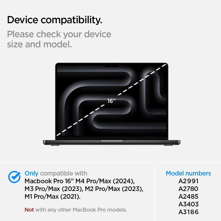 Spigen Urban Fit Case for MacBook Pro 16" M4 Pro / M4 Max (2024)