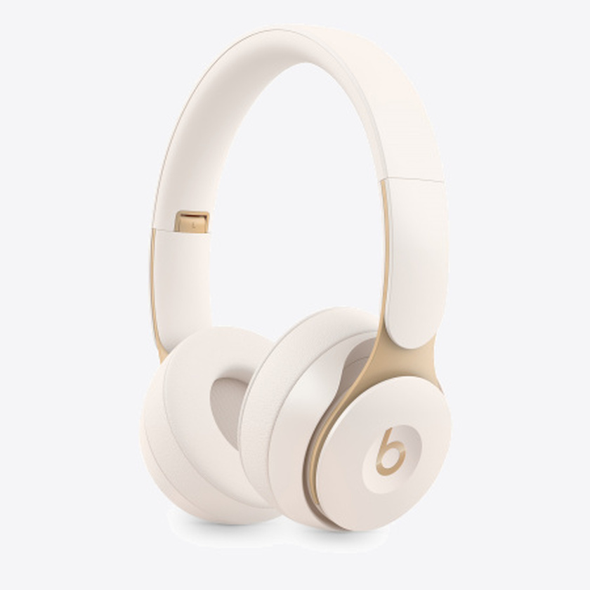 Beats Solo Pro Wireless Noise Cancelling Headphones Ivory