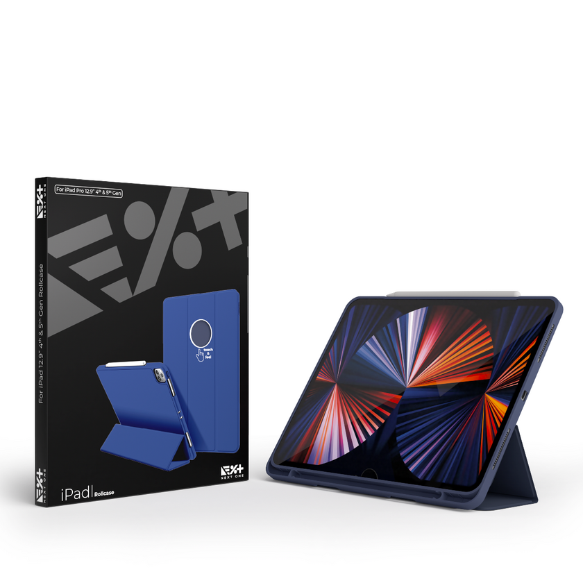 NextOne RollCase for iPad Pro 12.9" (4th and 5th gen.) - Blue