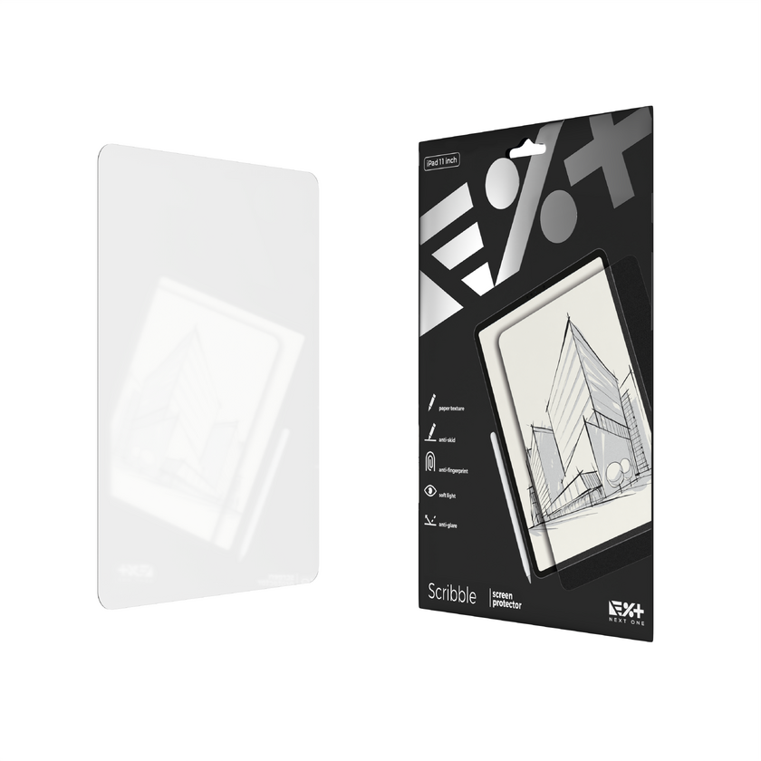 Next One Screen Protector with Paper Gesture за iPad 11"