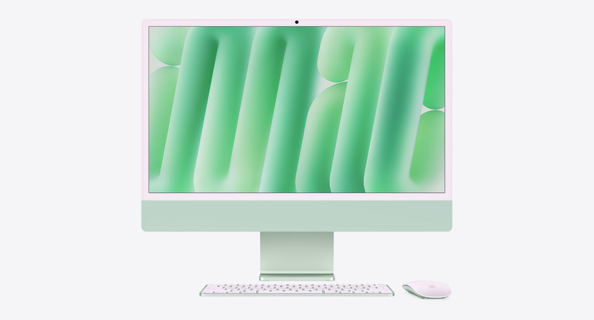 iMac 24" Retina 4.5K Display с Apple M6 с 12-Core CPU, 12-Core GPU, 16GB RAM, 512GB SSD - Green, Intl. Engl. клавиатура