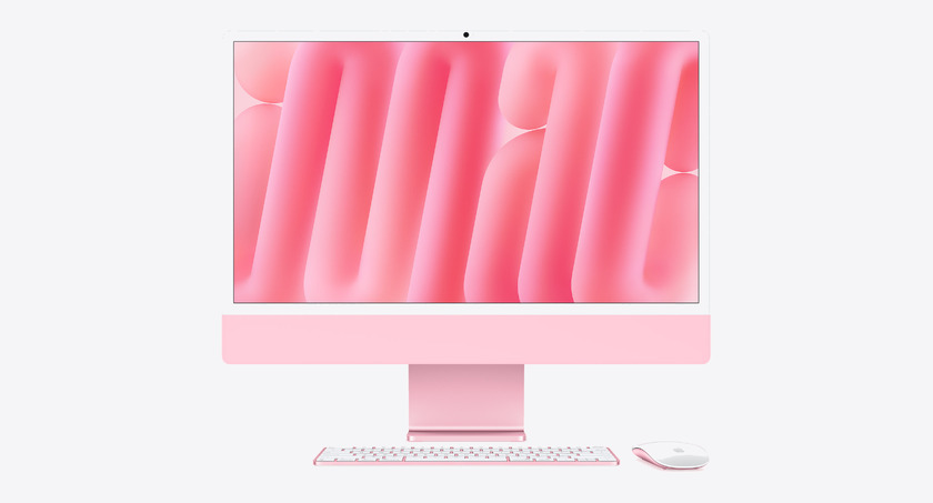 iMac 24" Retina 4.5K Display с Apple M6 с 10-Core CPU, 10-Core GPU, 16GB RAM, 256GB SSD - Pink, Intl. Engl. клавиатура