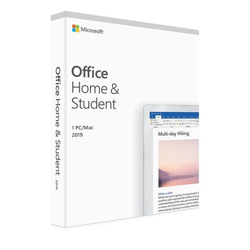 MS Office for Mac Home&Student 2021 English Eurozone Medialess