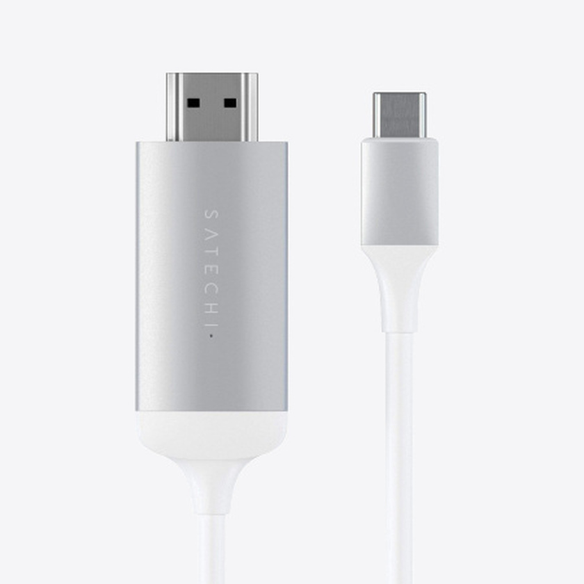 Satechi Type-C to 4K HDMI cable Silver (1.8m)