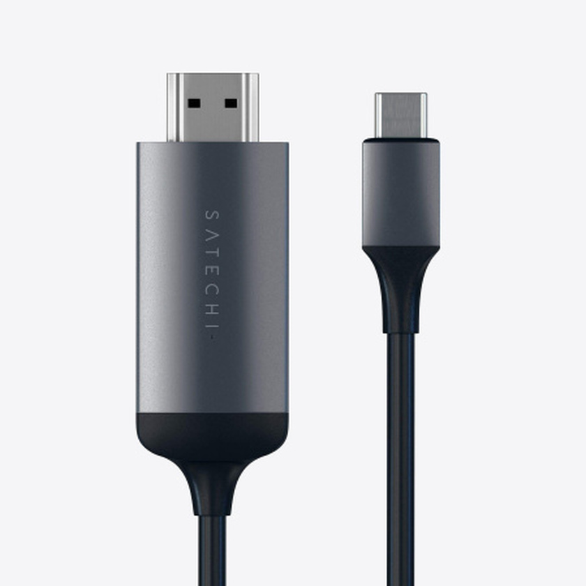 Satechi Type-C to 4K HDMI cable Space Gray (1.8m)