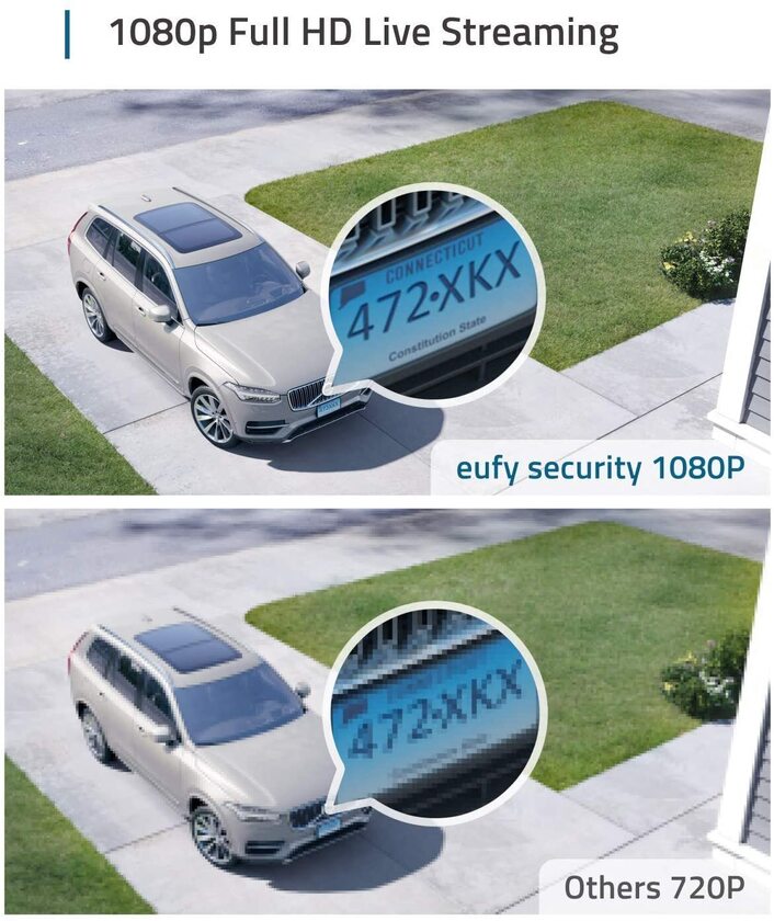 EUFYCAM C2 безжична външна камерна система