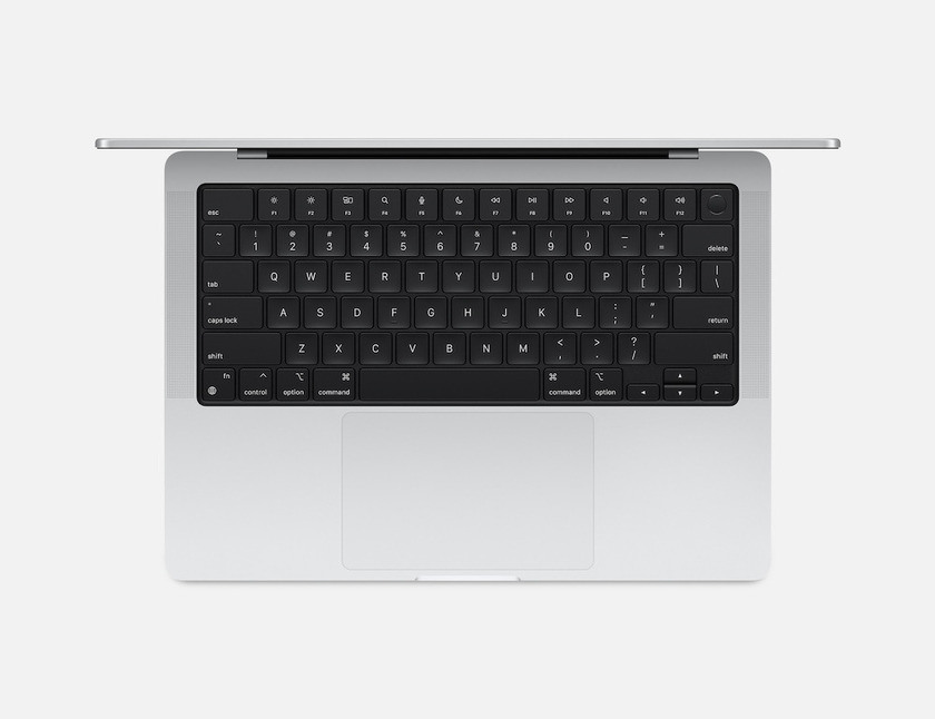MacBook Pro 14" 2024 с Apple M4 с 10-core CPU и 10-core GPU, 16GB RAM, 1 TB SSD - Silver, Intl. Engl. клавиатура