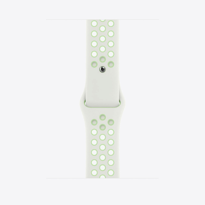 Apple Watch 44mm Nike Band Spruce Aura/Vapor Green Nike Sport Band Regular (Seasonal Fall 2020)